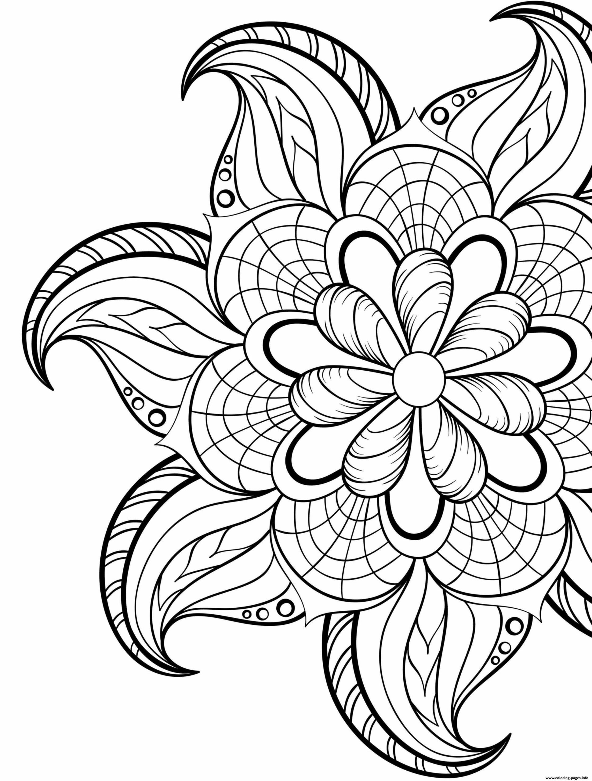 Coloriage Mandala: Fleur printanière Feuille 2 Mandalas