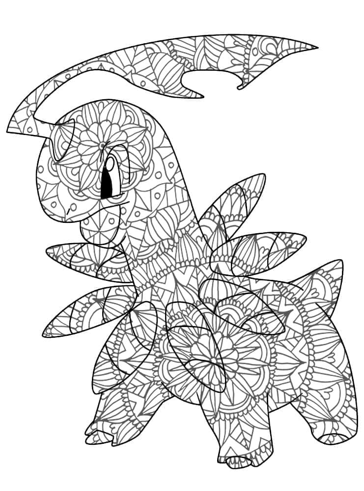 Coloriage Mandala: Pokémon Macronium Mandalas