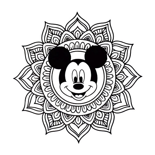 Coloriage Mandala: Disney Mickey Mandalas